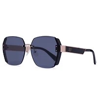 AGP PARIS Women's Bold Square Acetate Gradient Lens UV400 Sunglasses