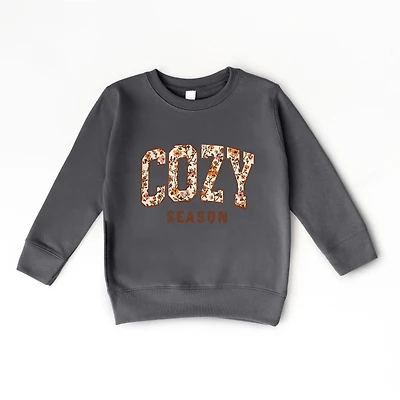 The Juniper Shop - Youth Graphic Sweatshirt Cozy Season Floral