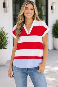 Threaded Pear Women's Faith Dolman Short Sleeve Top