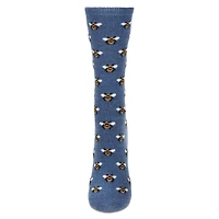 MeMoi Women's Bee Cashmere Blend Crew Socks