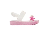 bebe Toddler Girl's Sandals with Back Strap and Starfish Detail
