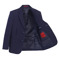 Gioberti Boy's Lightweight Waffle Weave Textured Blazer Jacket