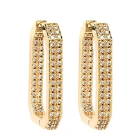 AGP PARIS Womens Sleek and Stylish Hoop Earrings