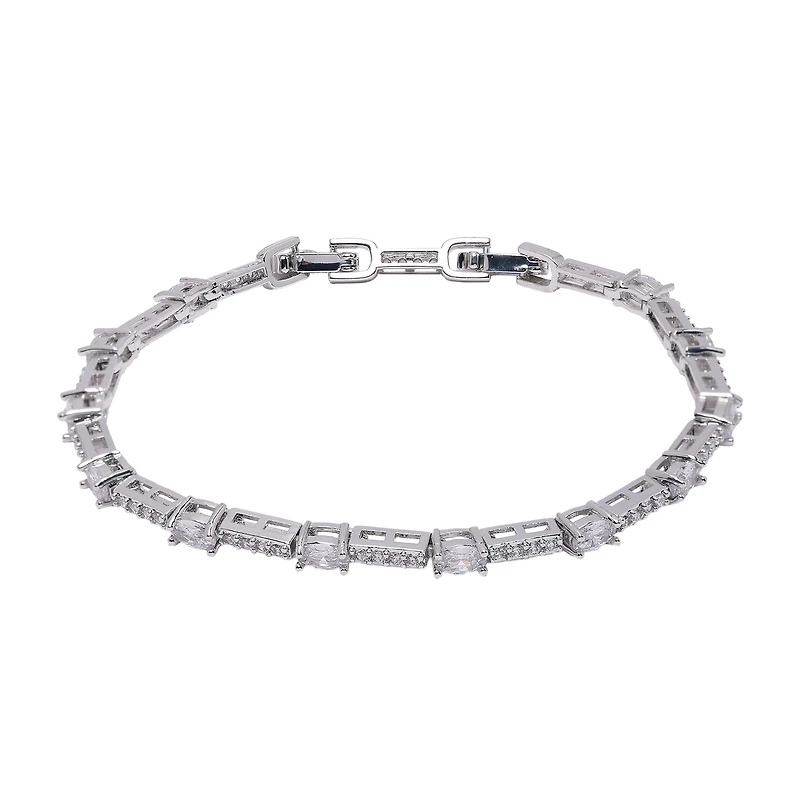 AGP PARIS Womens Diva Oval Drop Bracelet