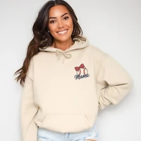 Simply Sage Market Embroidered Mama Bow Baseball Women's Heavy Blend Hoodie
