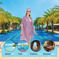 Wear Sierra Womens Lightweight Beach Cover -Up