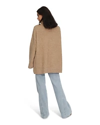 Belle & Bloom Womens Cuddle Me Oversized Tunic Sweater