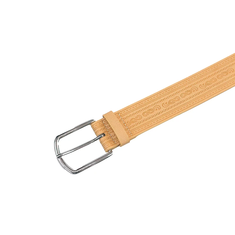 AGP PARIS Yellow Classic Women's Belt