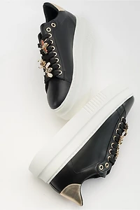 Prologue Shoes Womens Ater Bee Buckle Sneakers