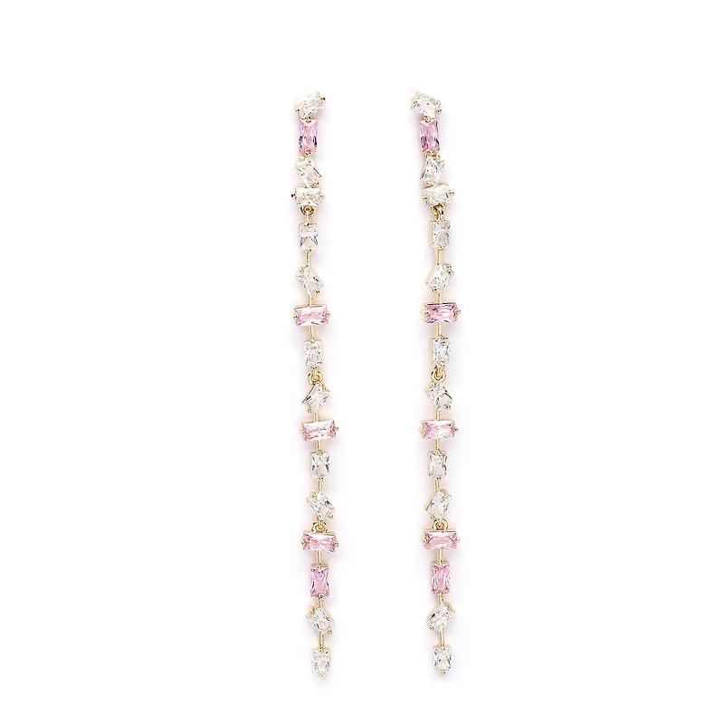 AGP PARIS Womens Diva Whimsical Long Drop Earrings