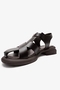 Forever & Always Womens Guido Leather Sandals