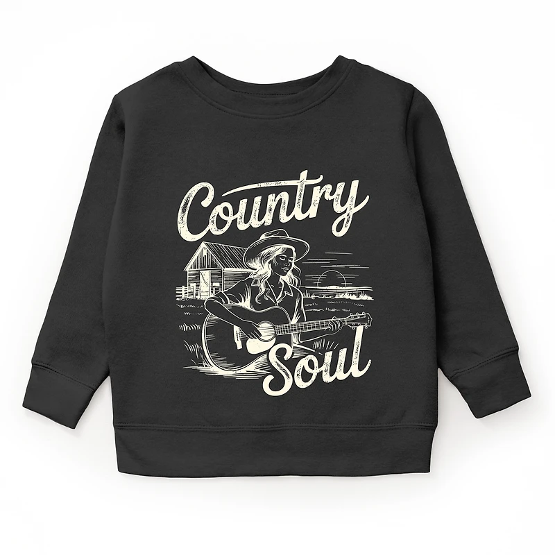 The Juniper Shop - Country Soul Guitar Youth Graphic Sweatshirt
