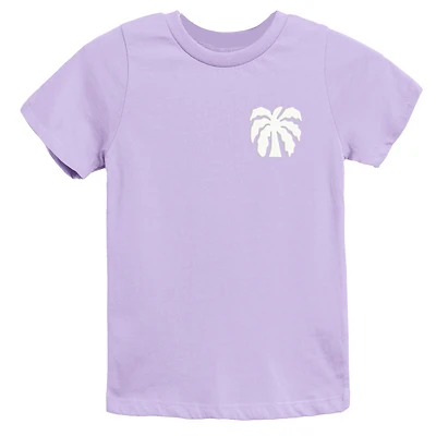 The Juniper Shop - Chasing Sunsets Groovy Puff Print Youth Short Sleeve Graphic T-Shirt