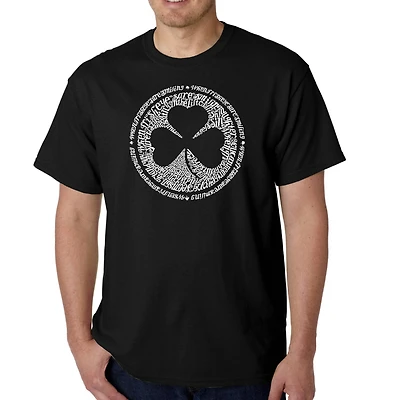 LA Pop Art Men's Word T-Shirt - Irish