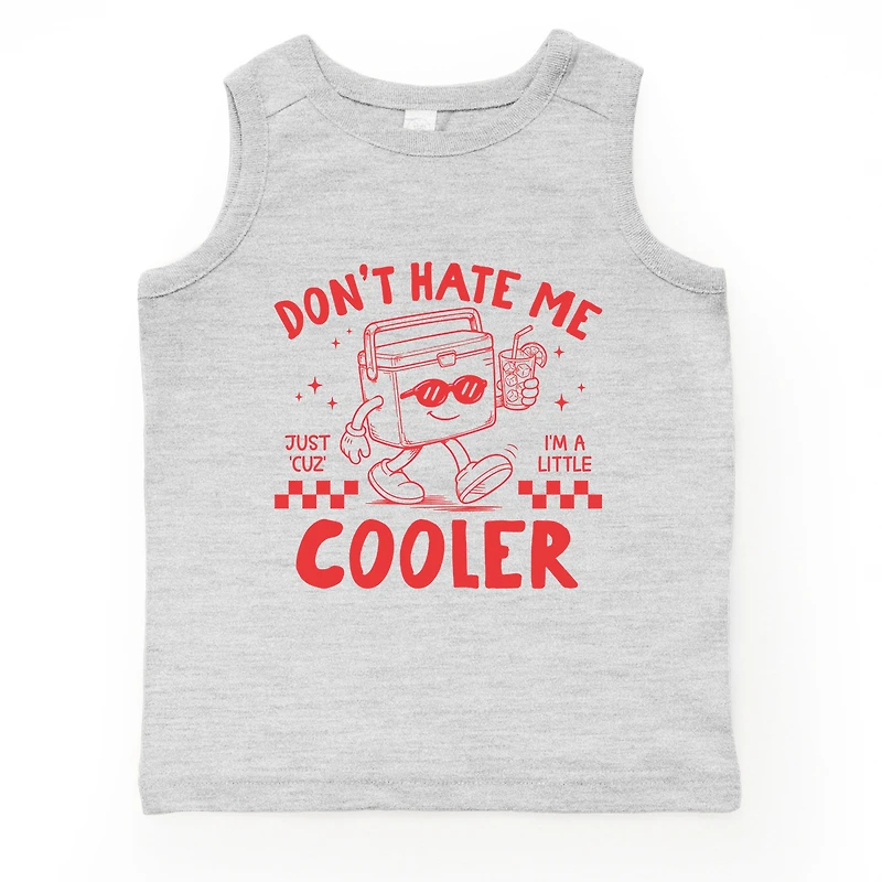 The Juniper Shop - Youth Tank Top Just A Little Cooler Checkered