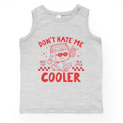 The Juniper Shop - Youth Tank Top Just A Little Cooler Checkered