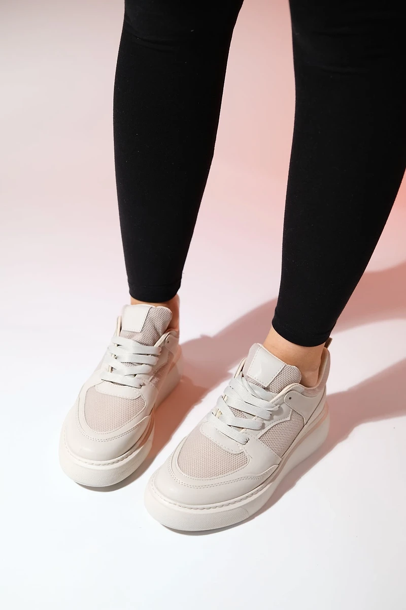 Prologue Shoes Womens Ingrid Platform Sneakers
