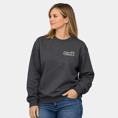 Simply Sage Market - Embroidered Cancun Mexico Stars  Women's Graphic Sweatshirt