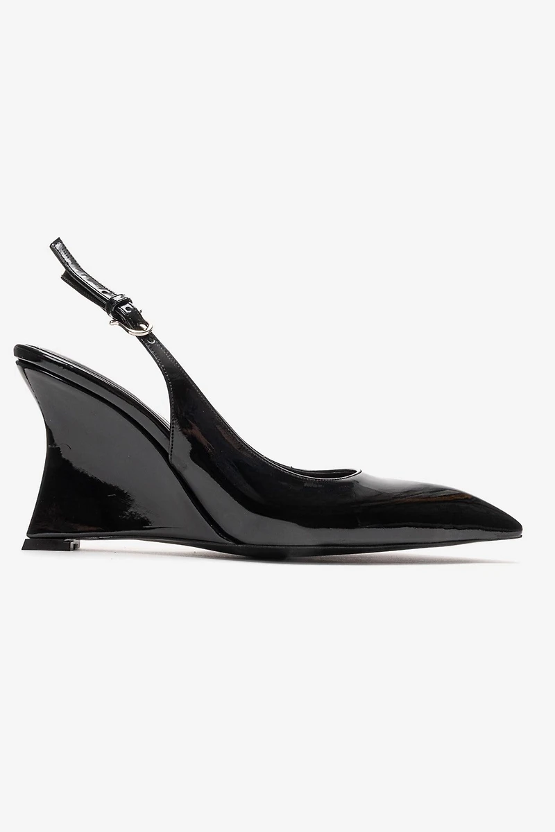 Prologue Shoes Womens Felon Slingback Wedge Pump