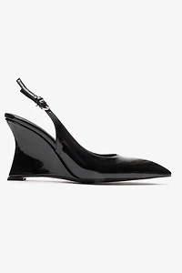 Prologue Shoes Womens Felon Slingback Wedge Pump