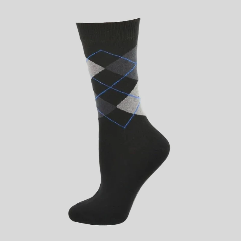 Wear Sierra Women's Combed Cotton Crew Socks 1 or 4 Pair Packs