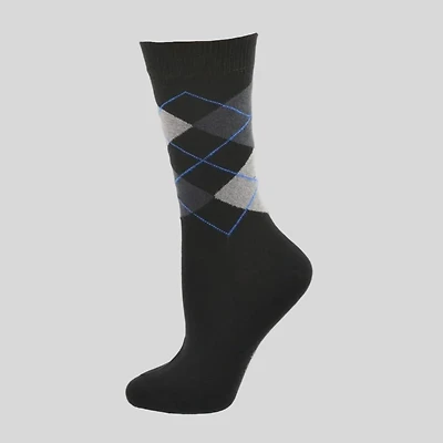 Wear Sierra Women's Combed Cotton Crew Socks 1 or 4 Pair Packs
