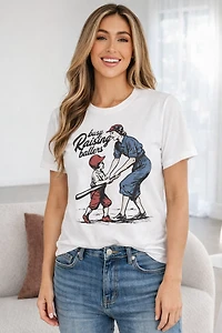 Threaded Pear Women's Tilly Ballers Cool Mom Tee