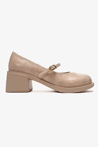 Prologue Shoes Womens Luanda Block Heel Mary Jane