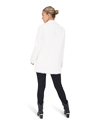 Belle & Bloom Womens Young Blood Frayed Edge Blazer