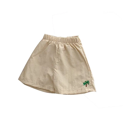 MyKids-USA Baby Fruit Embroidered Pattern Summer Beach Comfy Shorts