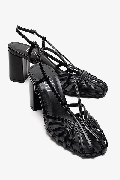 Prologue Shoes Womens Wilda Block Heel Sandal
