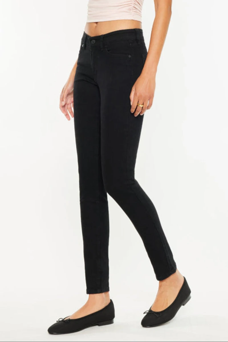 KanCan Women's Essentials Mid Rise Super Skinny Anivia Jeans