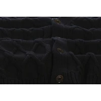 Gioberti Boy's 100% Cotton Knitted V-neck Button Up Cardigan Sweater