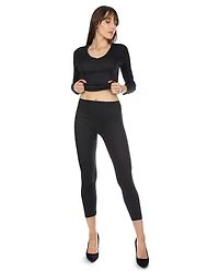 MeMoi Womens Poly Viscose Blend Long Johns
