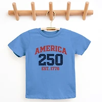 The Juniper Shop - America 250 Arched Bold Youth Short Sleeve Graphic T-Shirt