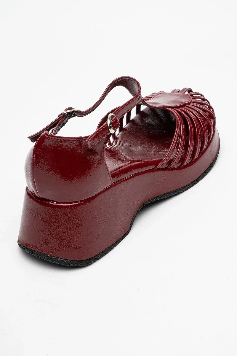 Prologue Shoes Womens Aniel Platform Wedge Sandal