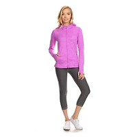 Wear Sierra Women's Seamless Full Zipper Long Sleeves Jacket