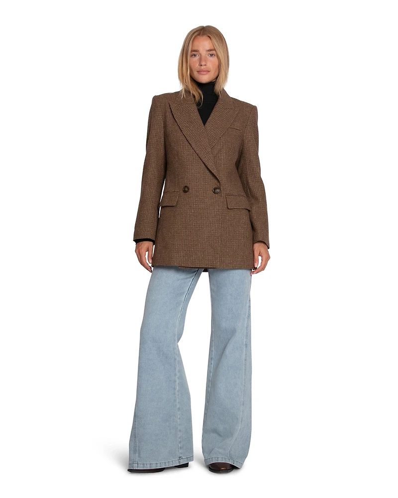 Belle & Bloom Womens Big Brother Talk Blazer