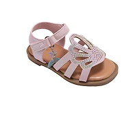 bebe Toddler Girl's Strappy Sandals with Rhinestones