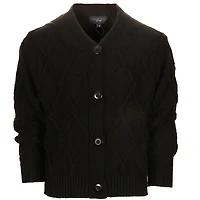 Gioberti Boy's 100% Cotton Knitted V-neck Button Up Cardigan Sweater