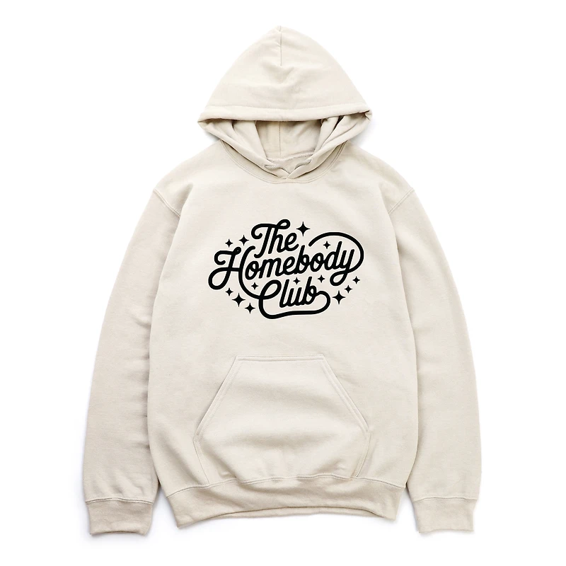 Simply Sage Market - The Homebody Club Cursive Stars Women's Graphic Hoodie