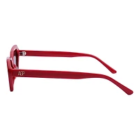 AGP PARIS Women's Futuristic Angular Micro Acetate Polarized Lens UV400 Sunglasses