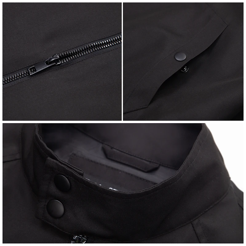 Rokka&Rolla Mens Lightweight Bomber Jacket
