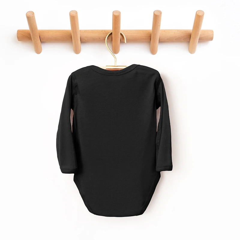 The Juniper Shop - Infant Long Sleeve Bodysuit Pinky Promise Skeleton