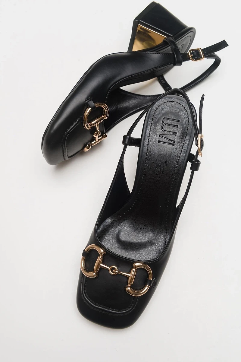 Prologue Shoes Womens Karol Block Heel Pump