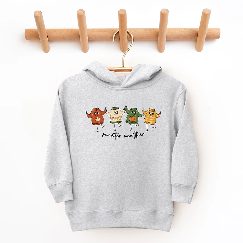 The Juniper Shop - Toddler Hoodie Sweater Weather Stick Figures