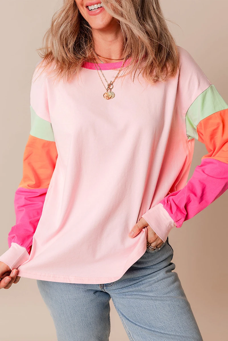 Threaded Pear Women's Valentina Long Sleeve Loose Top