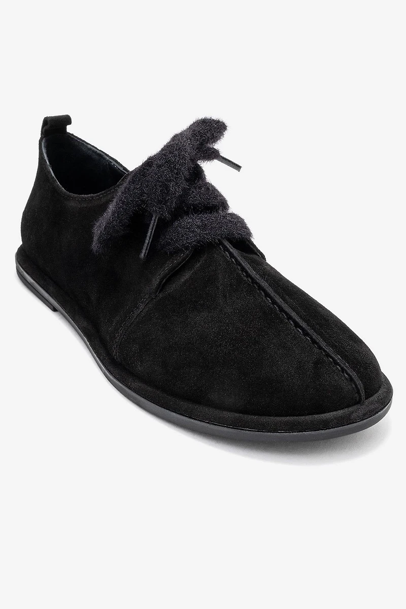 Forever & Always Womens Denora Leather Lace Up Shoes