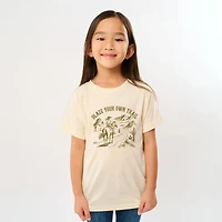 The Juniper Shop - Blaze Your Own Trail Cowgirl Youth Short Sleeve Graphic T-Shirt