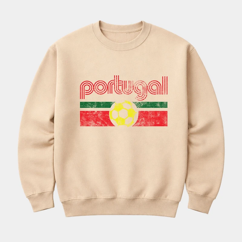 Simply Sage Market - Men's Graphic Sweatshirt Portugal Soccer Flag